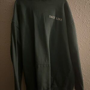 Salt Life Men's Green Sweater